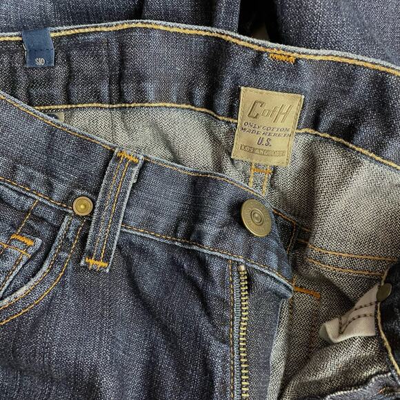 Citizens of Humanity CoH Sid Straight Leg Jeans All Cotton mens 31 x 29 short - Picture 8 of 12